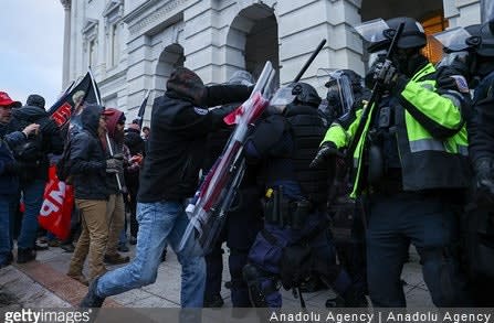 Capitol Officers Sue Trump Over Injuries Suffered in Riot