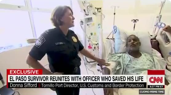 Border Patrol Agent was Guardian Angel for El Paso Mass Shooting Victim