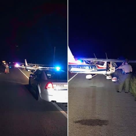 Illinois Troopers Respond to Aircraft's Emergency Landing on Interstate