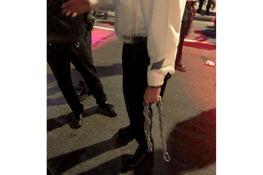 Protester Tried to Strangle NYPD Officer with Chain