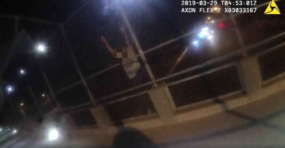 Video: Arizona Officer Talks Suicidal Man Out of Jumping from Bridge
