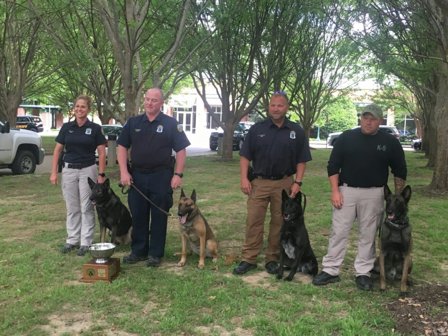 Chattanooga K-9 Unit Wins Awards at Regional Competition