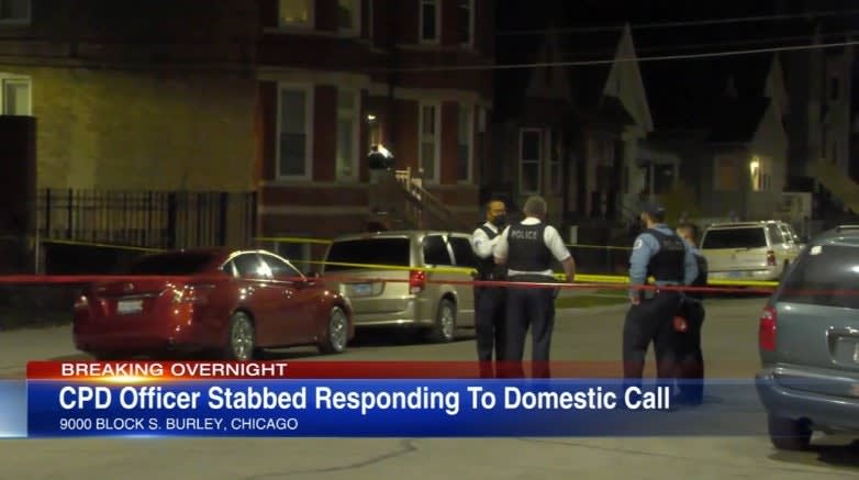 Chicago Officer Stabbed on Mental Health Call