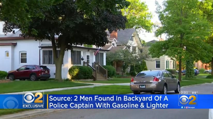2 Men Found with Gasoline Can Outside Chicago Captain's Home