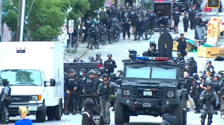 Seattle Police Clear Out Occupied Zone, Arrest 31