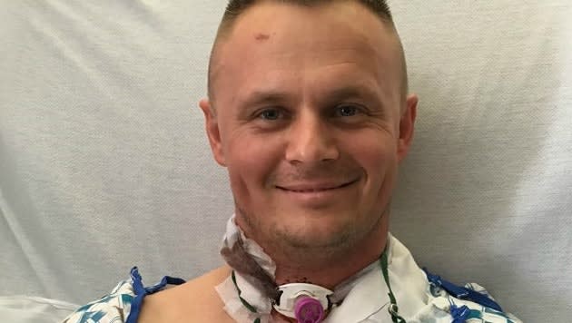 Slashed CHP Officer Recovering; Upgraded To Stable Condition