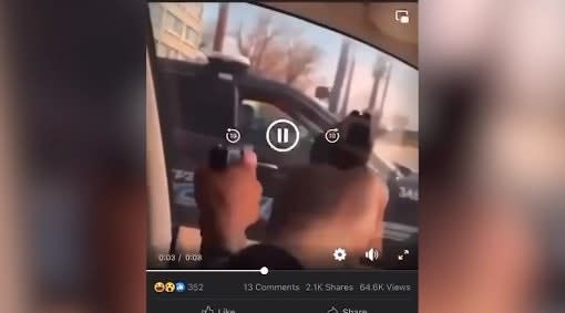 Video Shows 2 Men Pointing Handguns at Unaware Cleveland Officer in Patrol Vehicle