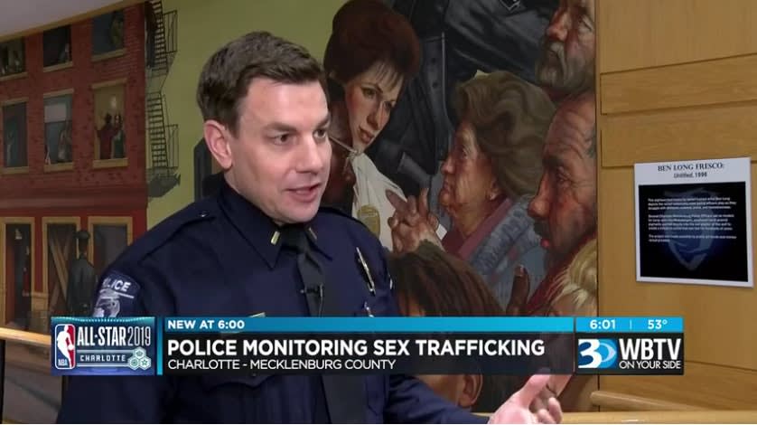 Charlotte Officers On Watch for Human Trafficking During NBA All-Star Game Weekend