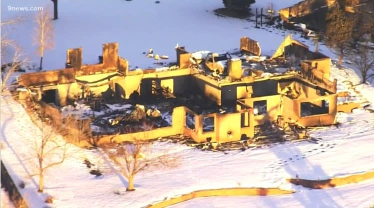 Colorado Chief Loses Home to Wildfire