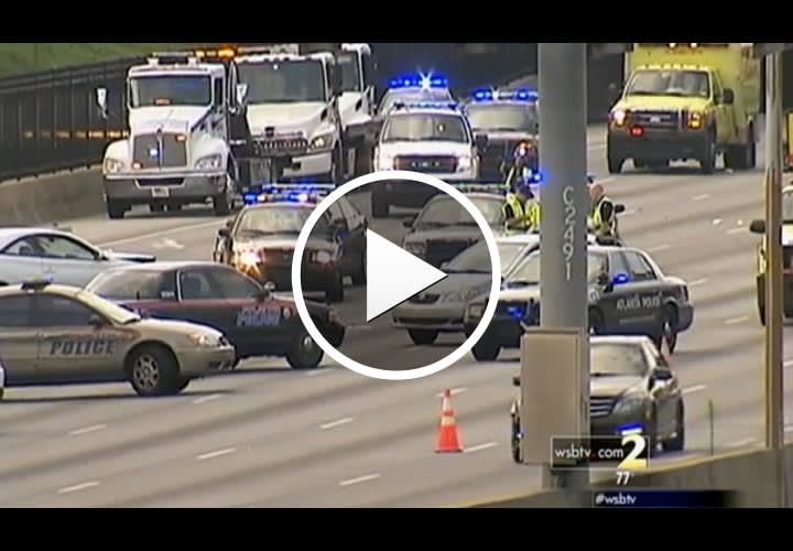 Video: Stolen Georgia Police Car Leads to Pursuit and Crash