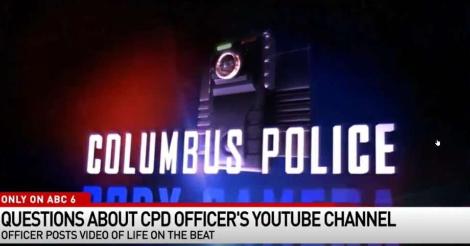 OH Officer Defends His YouTube Body Camera Channel