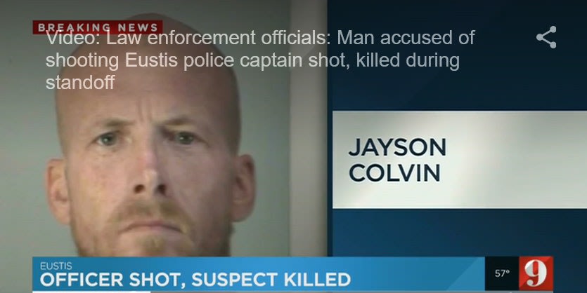 Video: Suspect in Shooting of Florida Captain Killed in SWAT Standoff