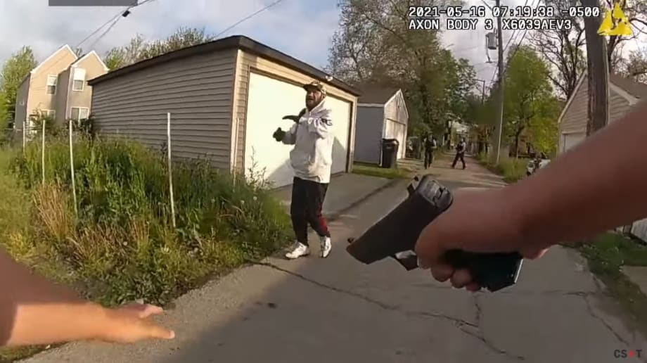 Chicago Releases Video of Man Shooting Officers, Officers Shooting Back