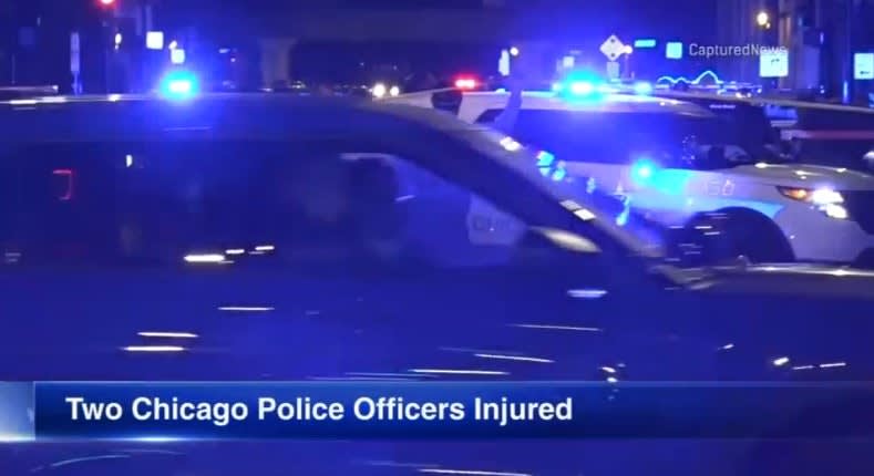 Chicago Officer Wounded, Suspect Shot During Chaotic Traffic Stop