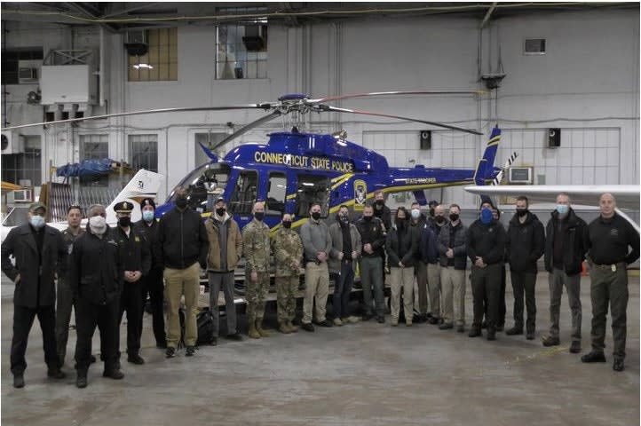TSA Assists Connecticut State Police with Drone Detection Test