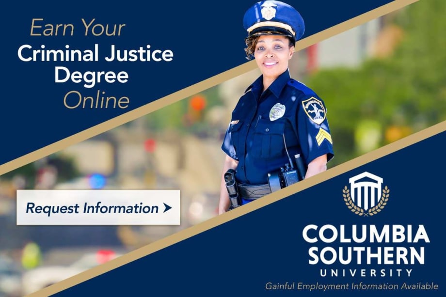 Columbia Southern University Online Criminal Justice Degrees[|CREDIT|]Photo: Columbia Southern University