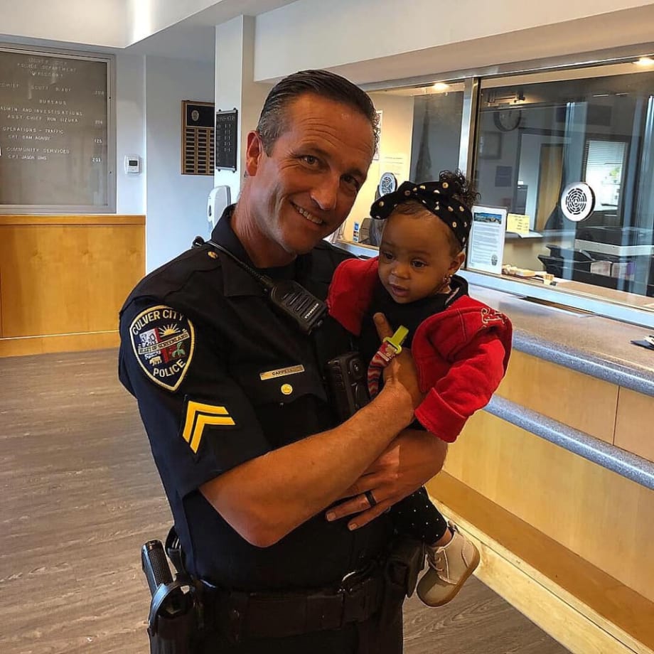 California Department Honors Officer who Saved 9-Month-Old Baby