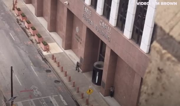 Video: Active Shooter Killed by Federal Officers Outside Dallas Courthouse