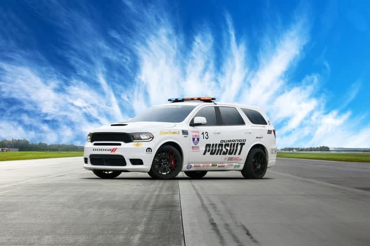 Dodge Durango Pursuit-Based Concept Vehicle Hits the Race Track