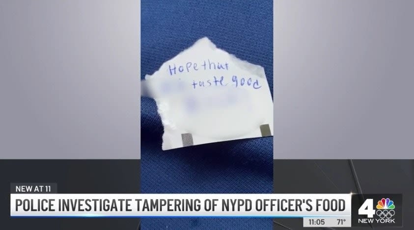 DoorDash Driver Could Face Charges for Tainting Officer's Food