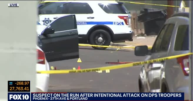 Arizona Troopers Ambushed in Phoenix, No Injuries