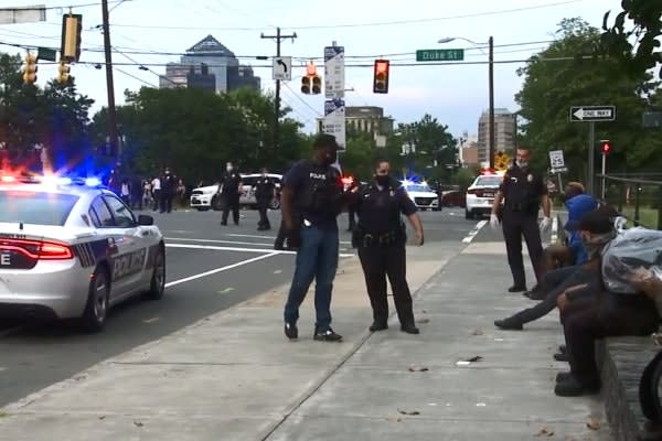Nearly 2 Dozen Arrested in Protest at North Carolina Police Department