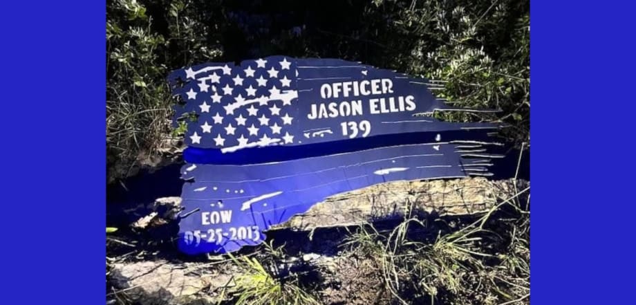 KY Investigators Seek Suspect in Desecration of Officer’s Memorial