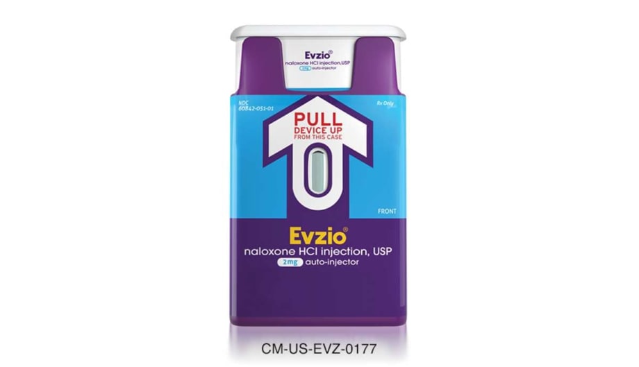 Evzio (naloxone HCI injection) 2 mg auto-injector