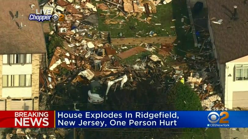 Off-Duty Officer Saves Man from Massive Home Explosion