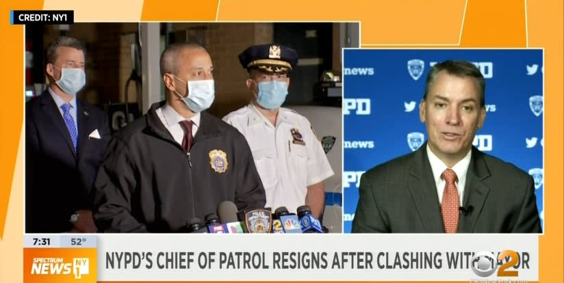 NYPD Chief of Patrol Abruptly Retires After Conflict with Mayor