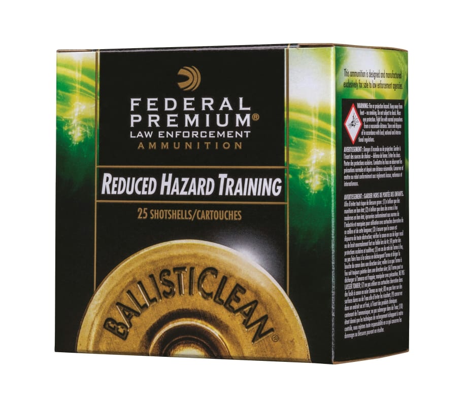 Federal Premium LE Offers BallistiClean Frangible Slug, Buckshot