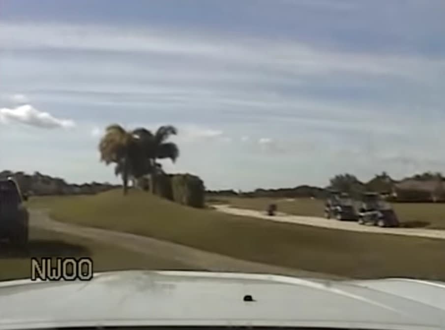 FL Vehicle Pursuit Ends on Golf Course