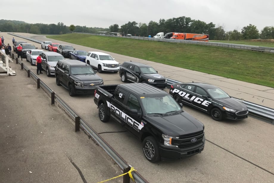 Michigan State Police Tests 2020 Model-Year Vehicles