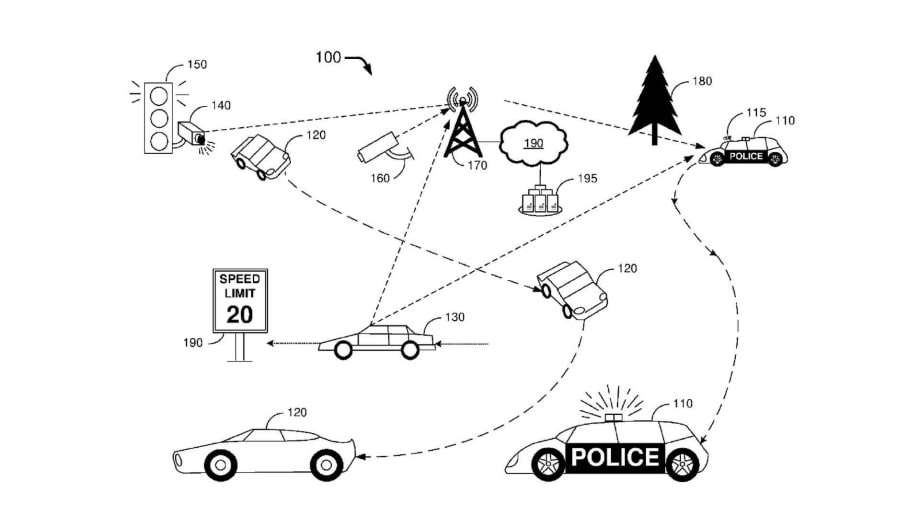 Ford Files a Patent for an Autonomous Police Car