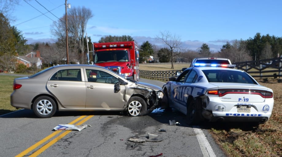Virginia Officer Injured When Driver Slams into Squad During Traffic Stop