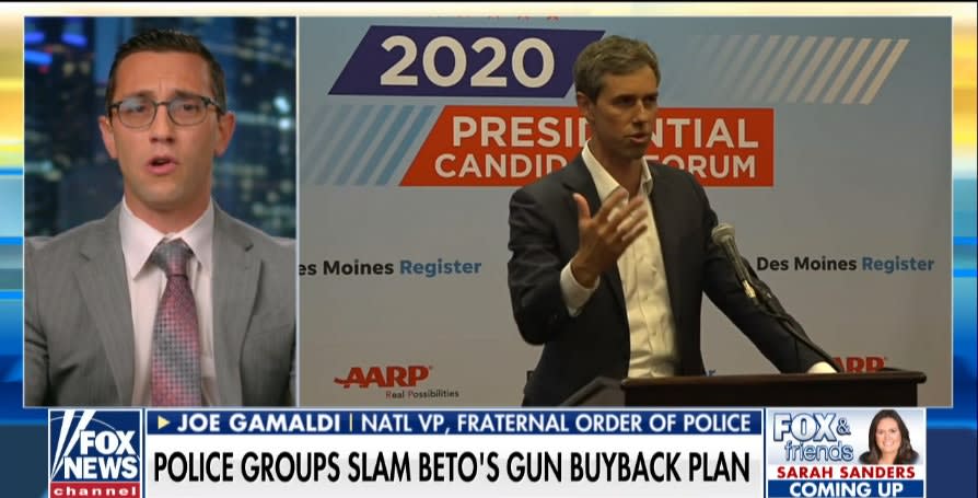 FOP Slams Beto O'Rourke Over Plan to Have Officers Confiscate "Assault Rifles"