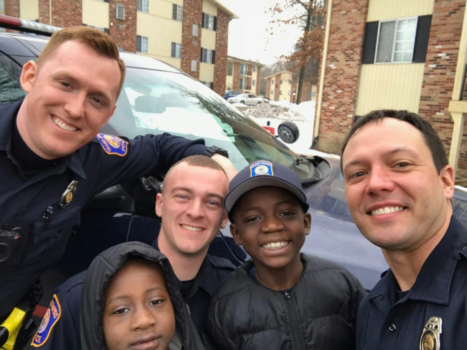 Michigan Officer Surprises 9-Year-Old Boy with Birthday Party