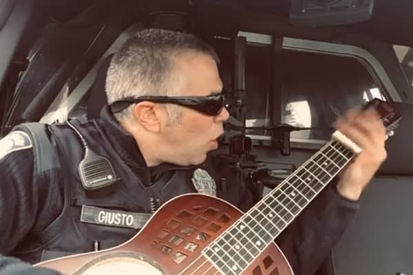 Video: Maine Officer Sings Song About Coronavirus from Squad Car