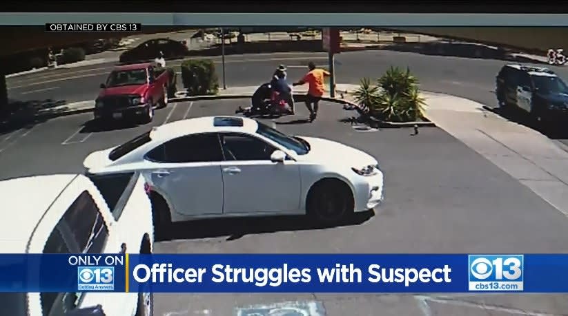 Civilians Come to Aid of CA Officer During Gun Grab Attack
