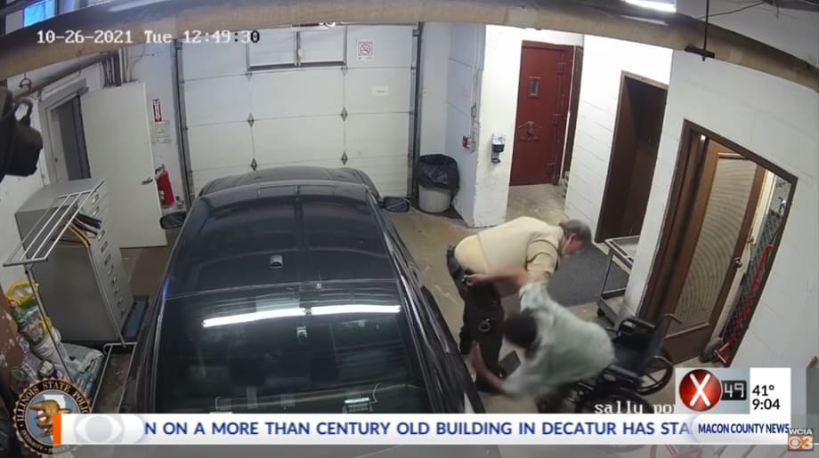 Man in Wheelchair Tries to Take Illinois Deputy's Gun