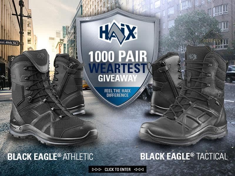 HAIX Looking for 1,000 Officers to Wear-Test Boots for Free