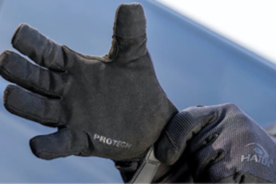 Hatch's FMN500-Friskmaster Max gloves are tested to ANSI Cut Resistance A9 and Level 5 ANSI needlestick puncture resistance.[|CREDIT|]