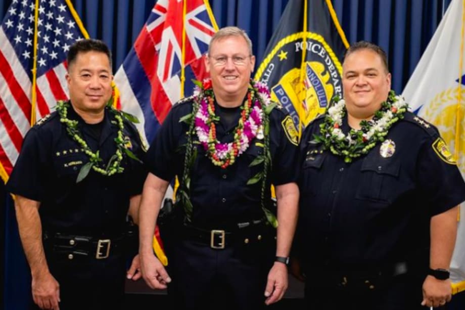 Honolulu Swears in New Police Chief