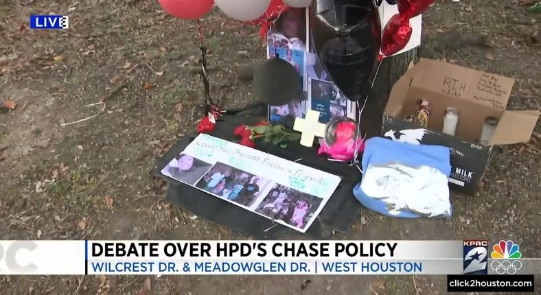 Houston PD's Pursuit Policy Debated After Fatal Crash