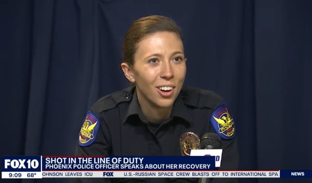 Phoenix Officer Credits Armor with Saving her Life During Shooting That Killed Commander