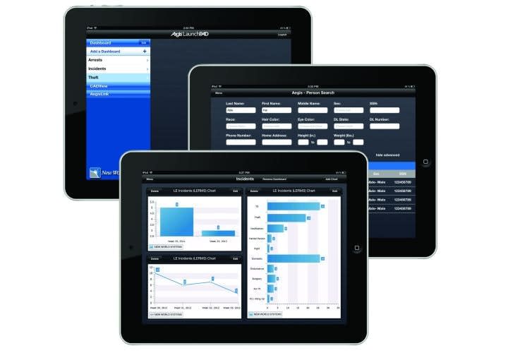 New World Systems Introduces iPad App for Public Safety