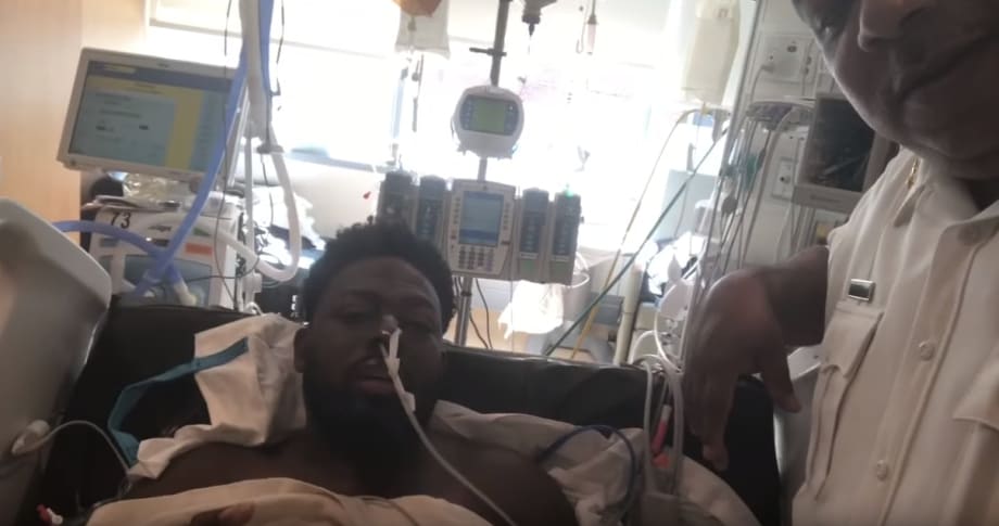 Hospitalized Baltimore Officer Shot While Off Duty Says on YouTube "I'm 10-8"