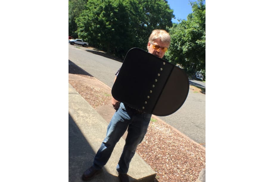 NIJ Level IIIA Foldable Ballistic Cop Shield