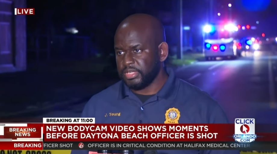 FL Officer Shot in Head Contacting Man in Suspicious Vehicle