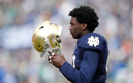 Notre Dame Football Player Accused of Drunkenly Punching Campus Police Officers